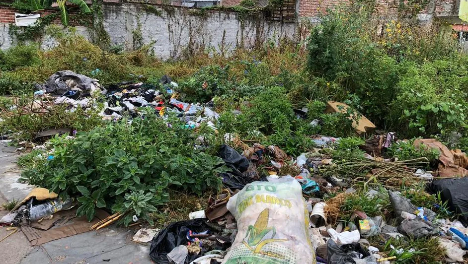 Denuncian montones de basura en la 10 de Mayo, Foto: Renata Quintanar